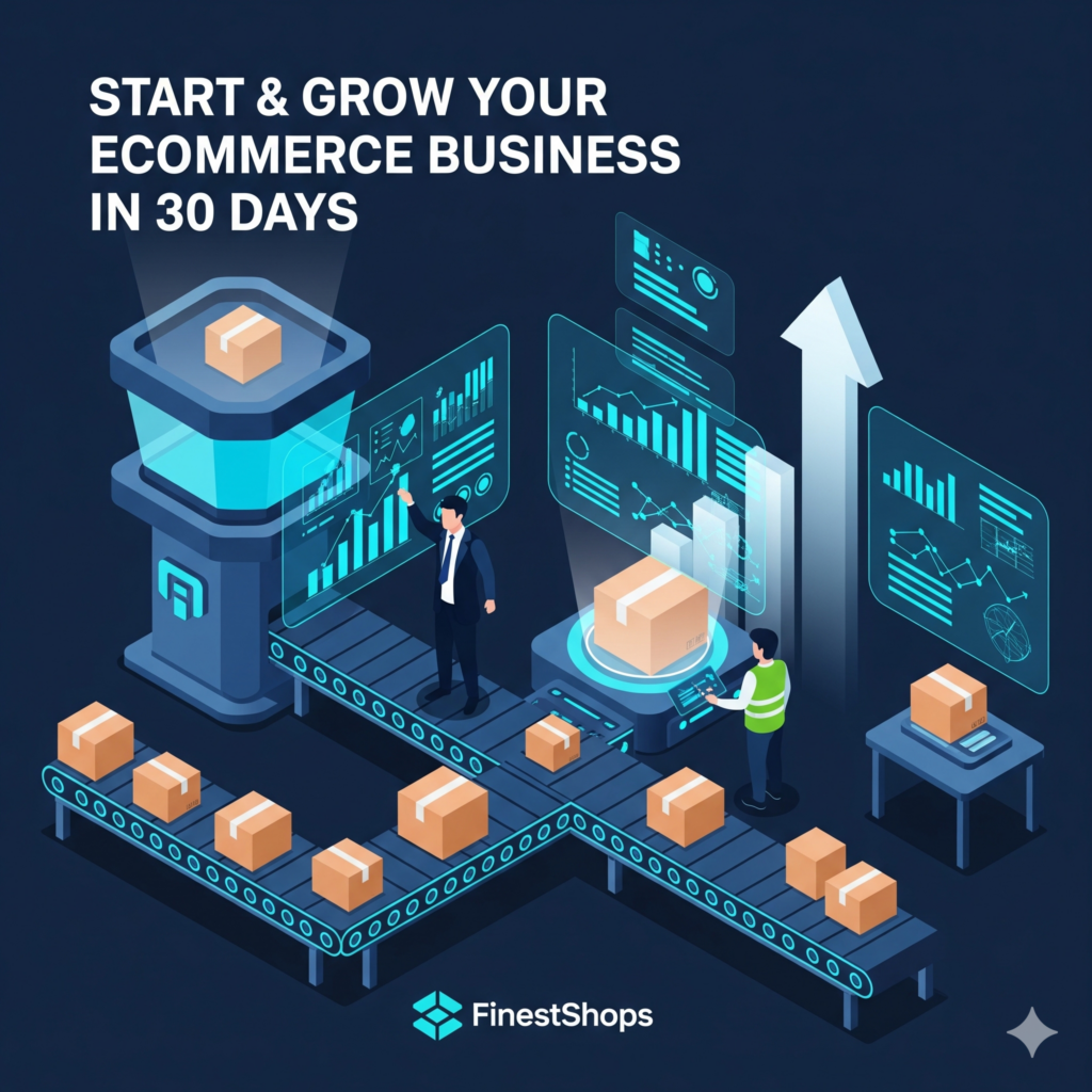 How To Start And Grow Your First Ecommerce Business In 30 Days ...