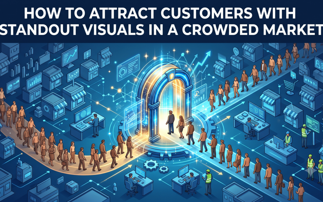 How to Attract Customers with Standout Visuals in a Crowded Market